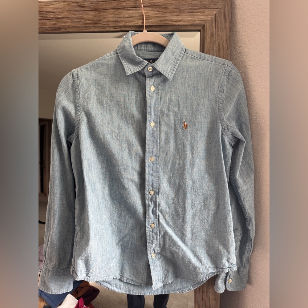 Ralph Lauren Light Blue Denim Shirt